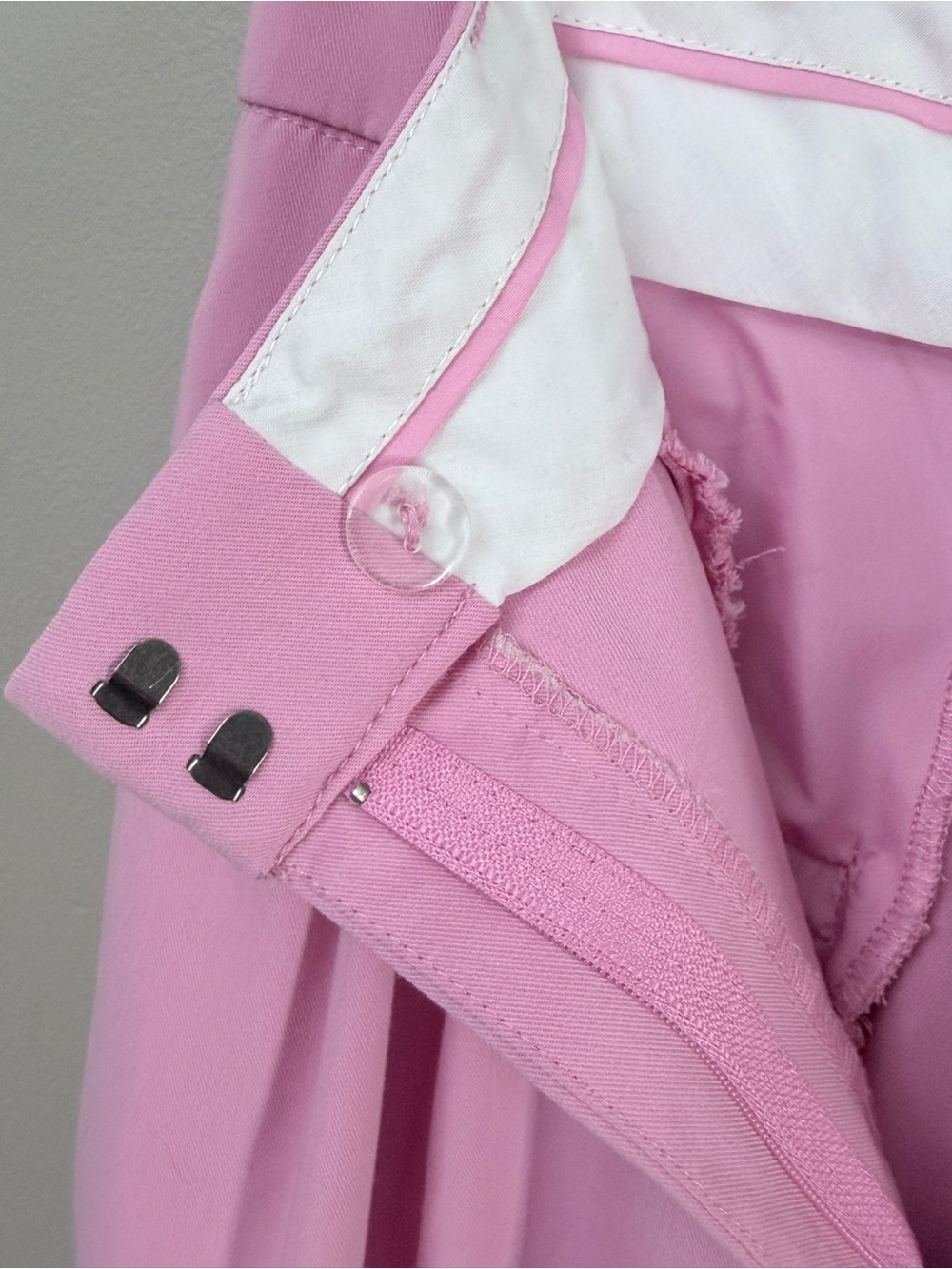 Dynamite Pink Wide Leg Pleated Dress Pants Trousers 6 - Picture 6 of 9